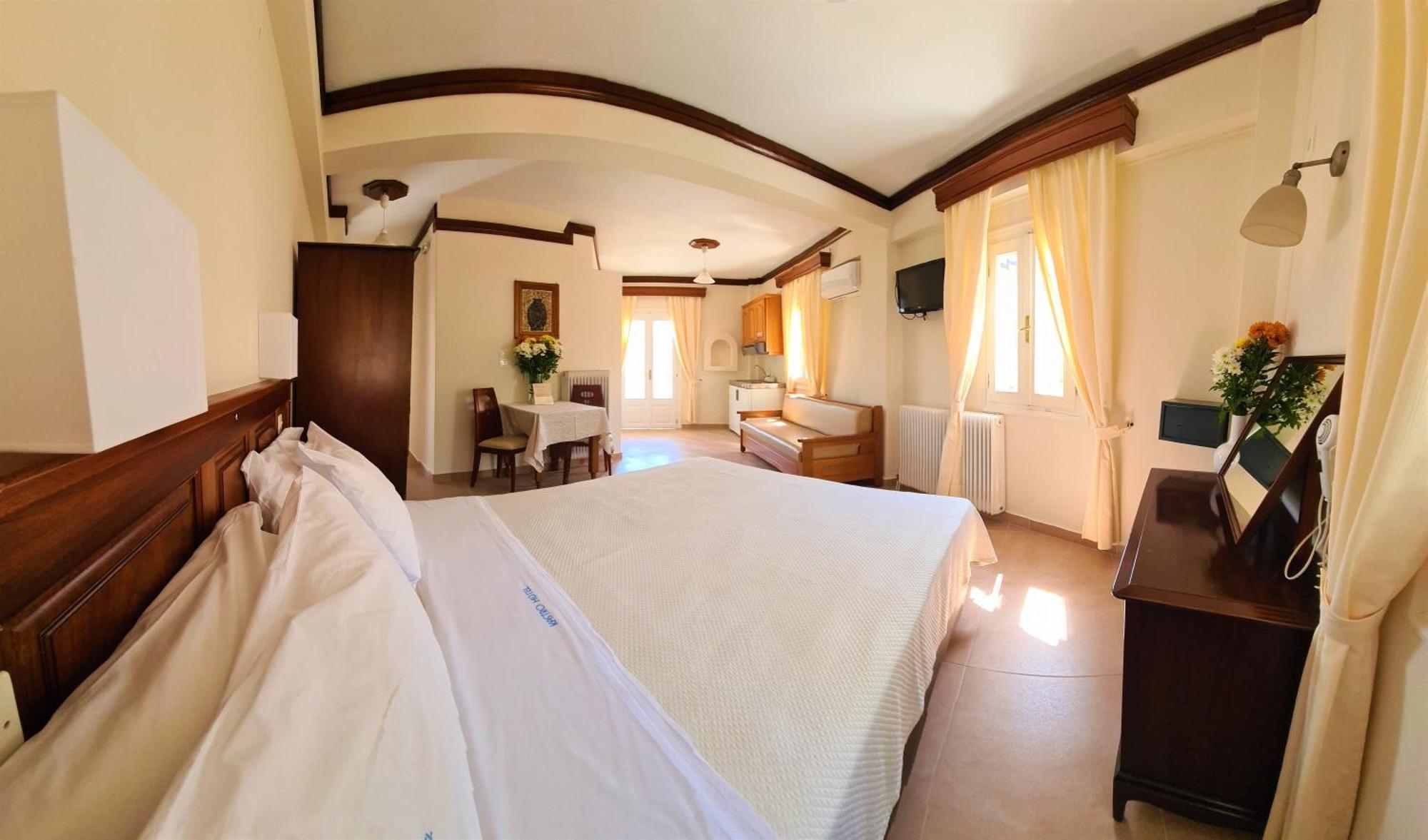 Kastro Hotel Spétses Rum bild